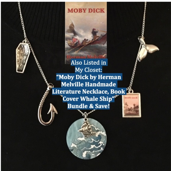 SOLD—The Great Gatsby F. Scott Fitzgerald Handmade Glowing Literature Necklace - Picture 16 of 16